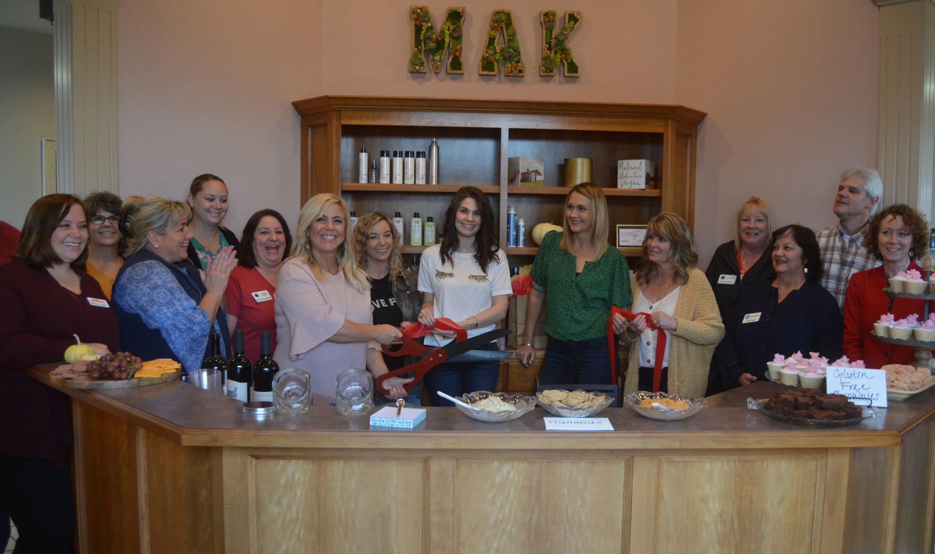 MAK Studio ribbon-cutting